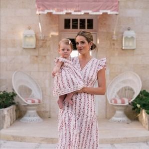 Gal Meets Glam Rosie Flutter Sleeve Maxi Dress NWT